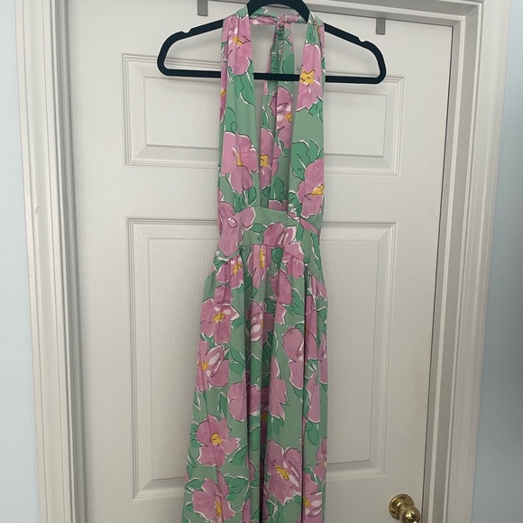 New with tags, Sunday Up, deep V, backless maxi dress. - Picture 6 of 7